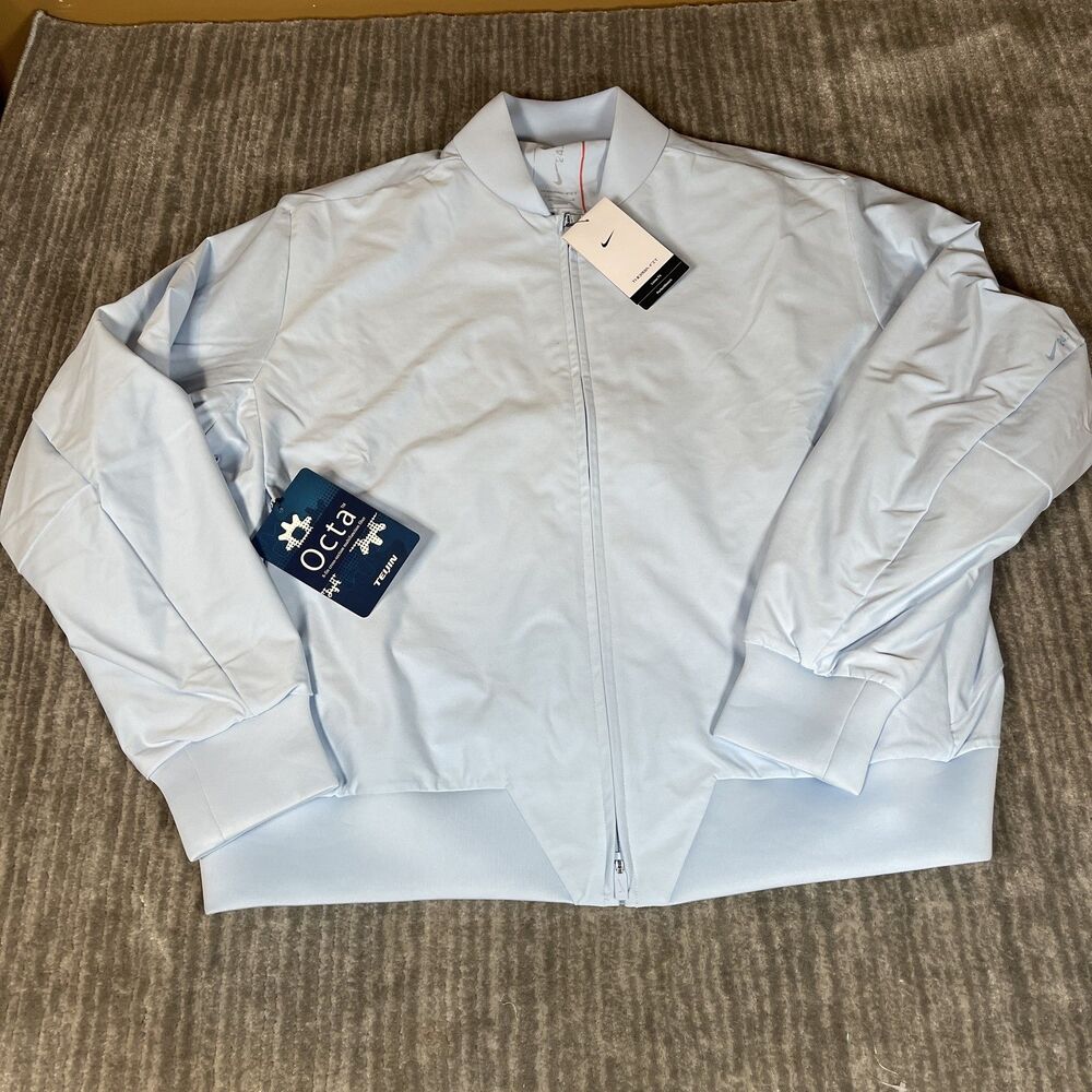 Nike Jacket Mens Large Blue Therma-FIT 24.7 Full Zip Training HN3781-441